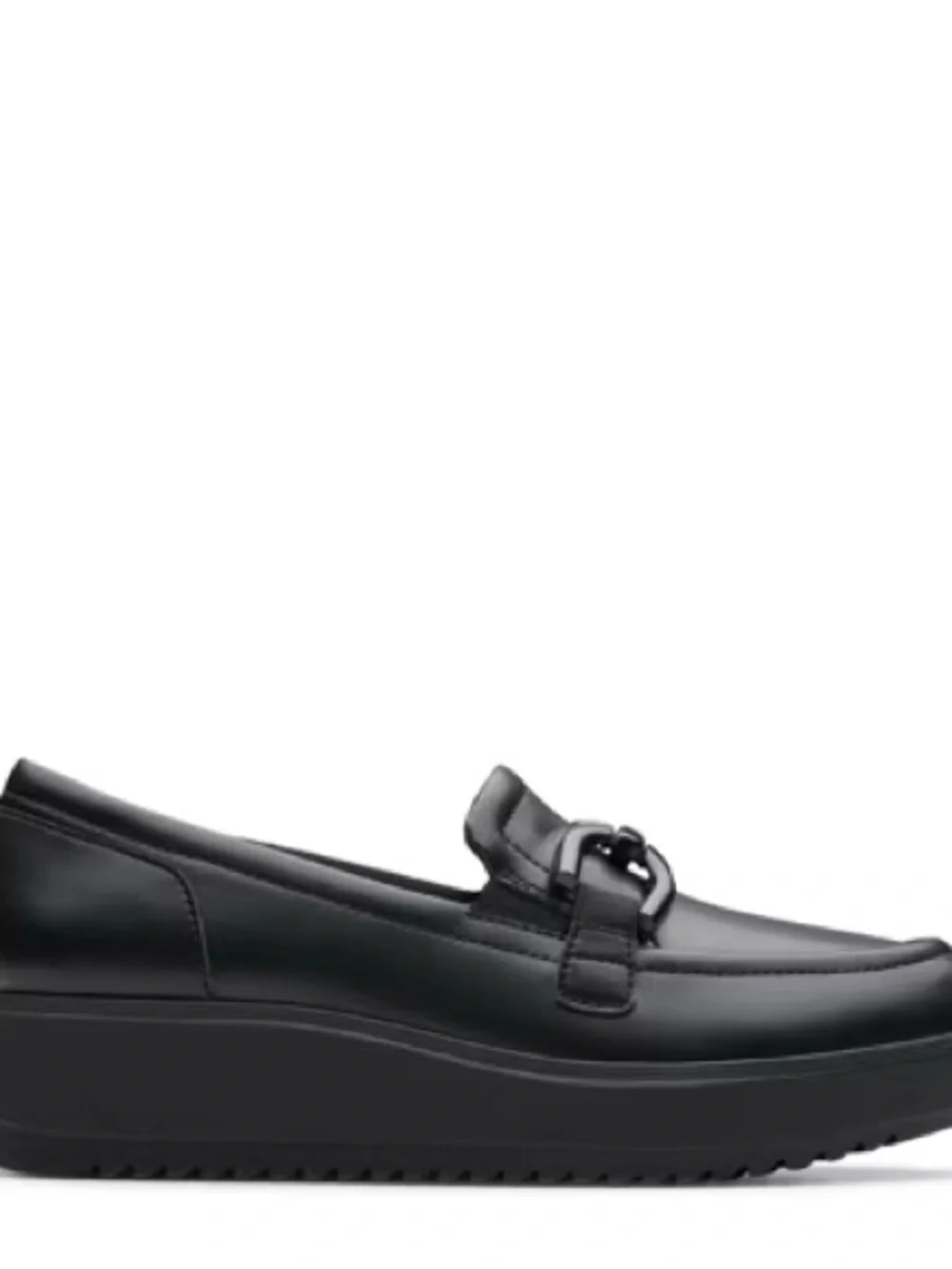 🥿CLARKS🥿LEATHER PLATFORM LOAFER🥿